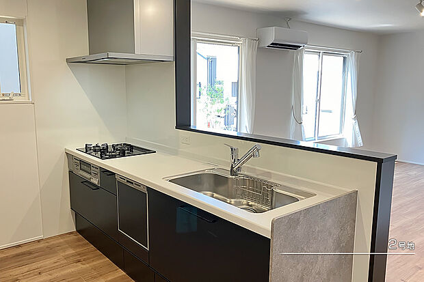 【2号地 キッチン】2号地