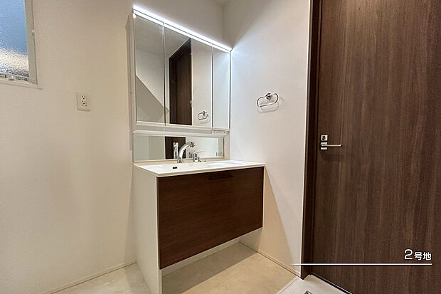 【2号地 洗面室】2号地