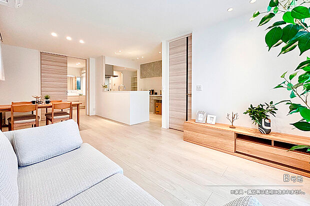 【B号地 リビング】B号地