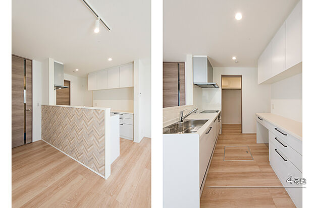 【4号地 キッチン】4号地