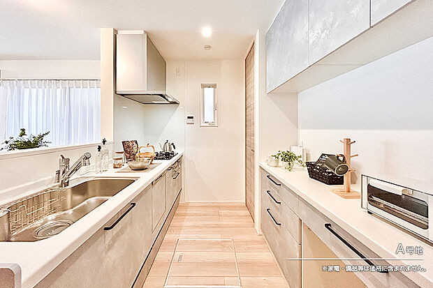 【A号地 キッチン】A号地