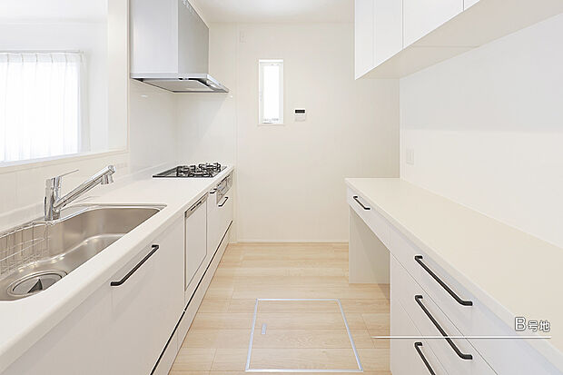 【B号地 キッチン】B号地