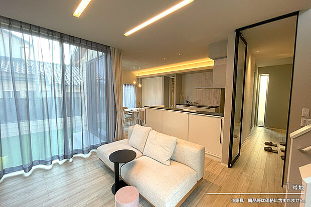 【1号地 リビング】1号地