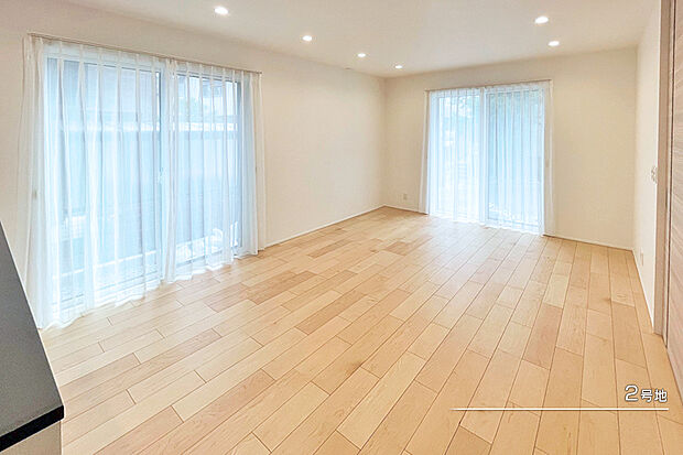 【2号地 リビング】2号地