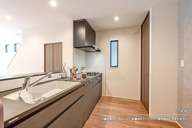 【3号地 キッチン】3号地