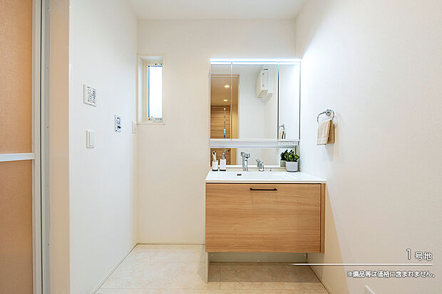 【1号地 洗面室】1号地