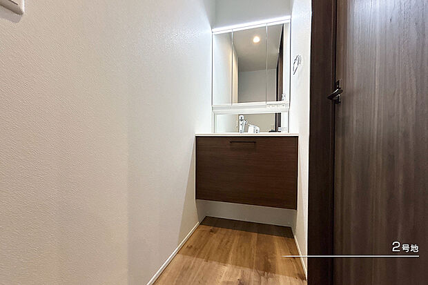 【2号地 洗面室】2号地