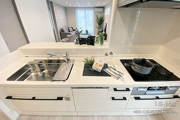【13-1号地 キッチン】13-1号地
