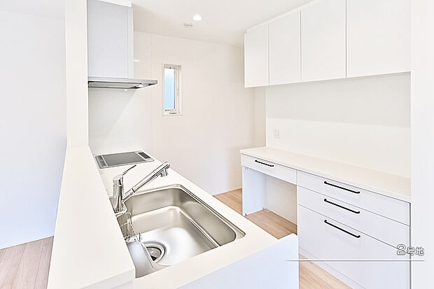 【2号地 キッチン】2号地