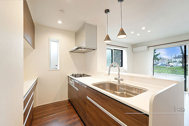 【1号地 キッチン】1号地