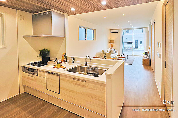 【2号地 キッチン】2号地