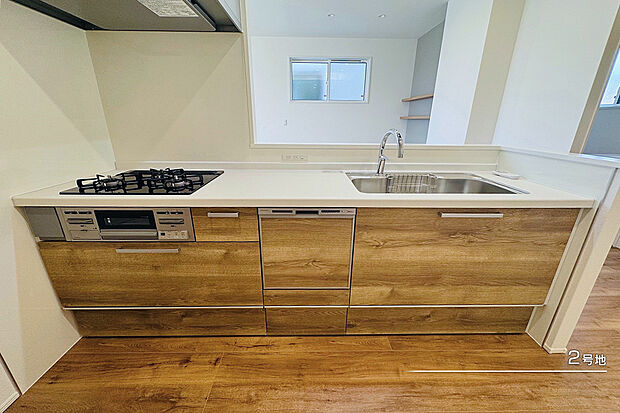 【2号地 キッチン】2号地