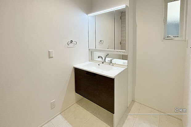 【2号地 洗面室】2号地