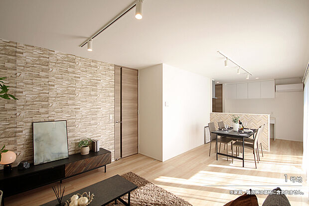 【1号地 リビング】1号地