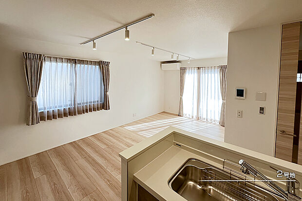 【2号地 リビング】2号地