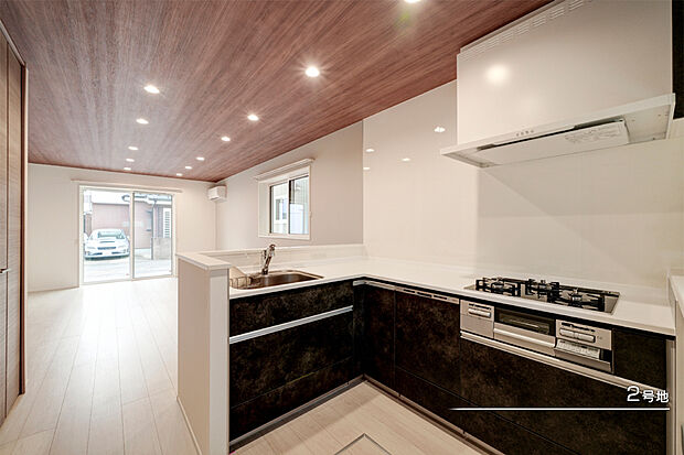 【2号地 キッチン】2号地