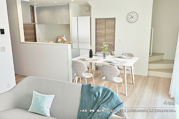 【4号地 リビング】4号地