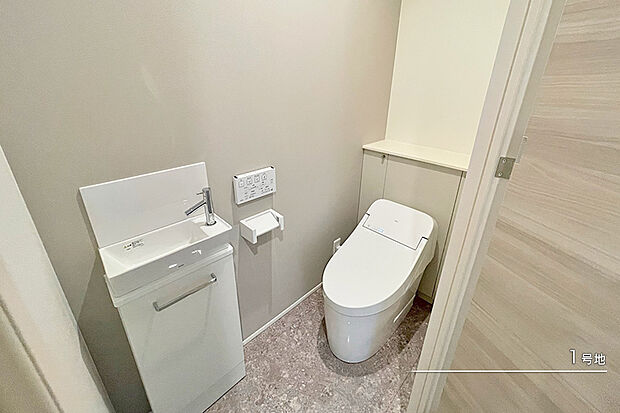 【1号地 トイレ】1号地
