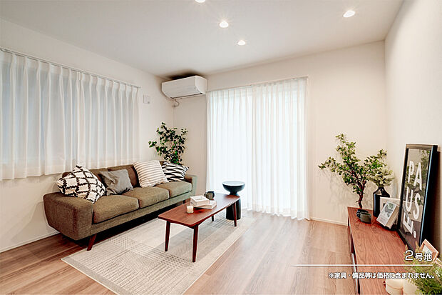 【2号地 リビング】2号地