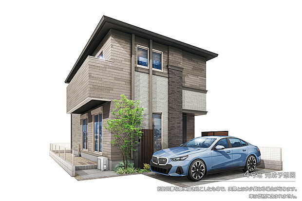 【4号地 外観】完成予想図