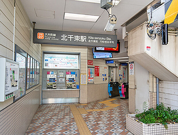 東急大井町線「北千束」駅