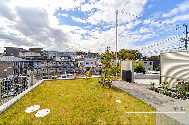 【3号地 庭・外構】3号地