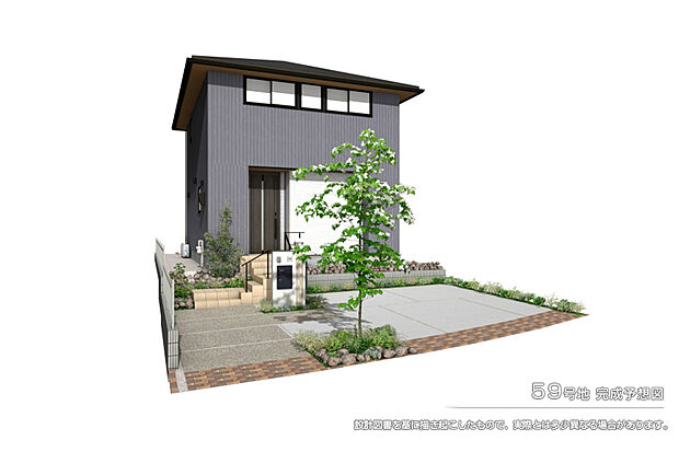 【59号地 リビング】完成予想図