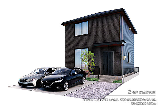 【2号地 外観】完成予想図