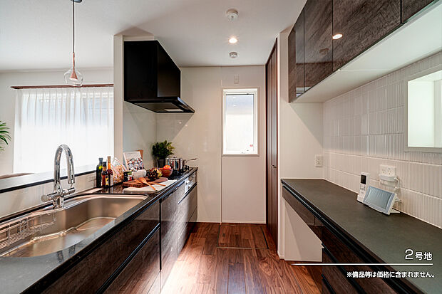 【2号地 キッチン】2号地