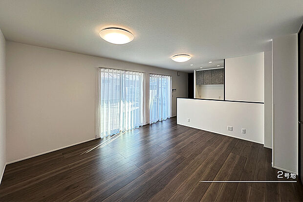 【2号地 リビング】2号地