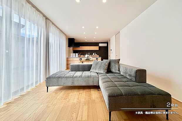 【2号地 リビング】2号地