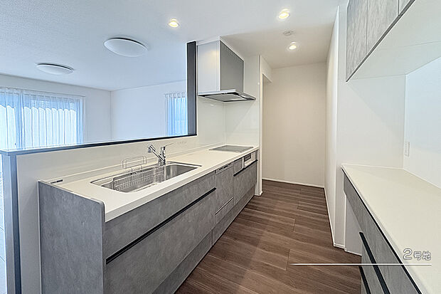 【2号地 キッチン】2号地