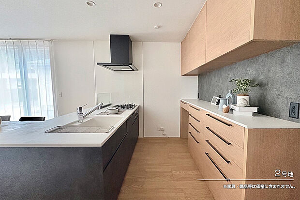 【2号地 キッチン】2号地