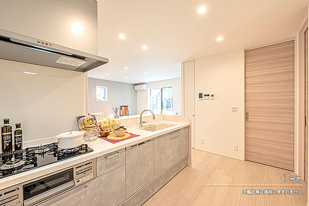 【1号地 キッチン】1号地