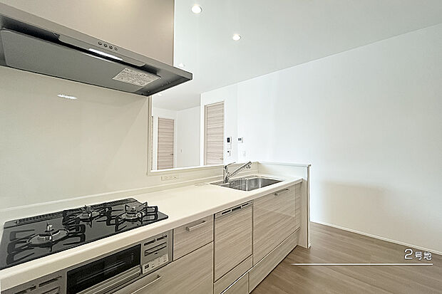 【2号地 キッチン】2号地