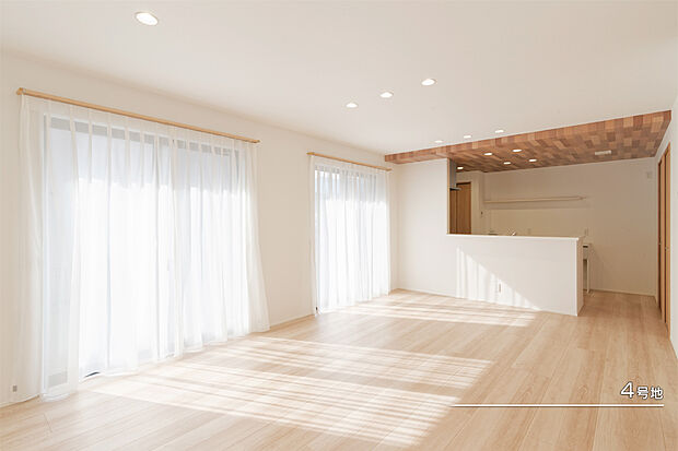 【4号地 リビング】4号地