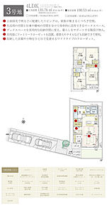 間取・外構植栽図は設計図書を基に描き起こしたもので実際とは多少異なる場合があります。 家具・家電・備品・車・自転車等は価格に含まれません。 
