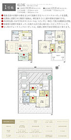 間取・外構植栽図は設計図書を基に描き起こしたもので実際とは多少異なる場合があります。 家具・家電・備品・車・自転車等は価格に含まれません。 