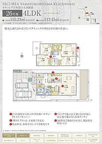 間取・外構植栽図は設計図書を基に描き起こしたもので実際とは多少異なる場合があります。 家具・家電・備品・車両等は価格に含まれません。 
