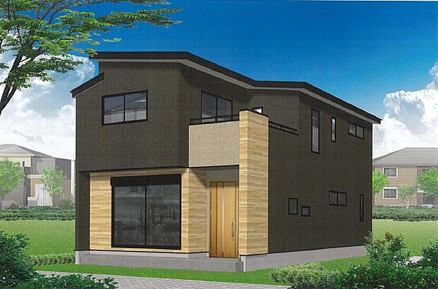 2号棟 外観完成予想図