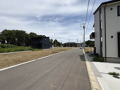 分譲地内写真