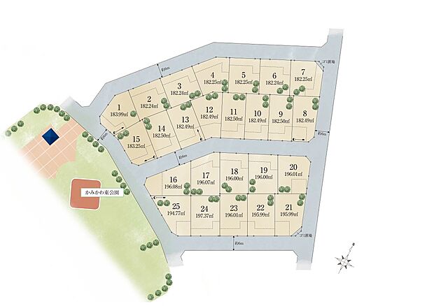 豊かな自然が残る25区画に、高性能な住宅で生活をする豊かな環境。
「ルナシティつくば かみかわ」がつくば市に誕生しました。