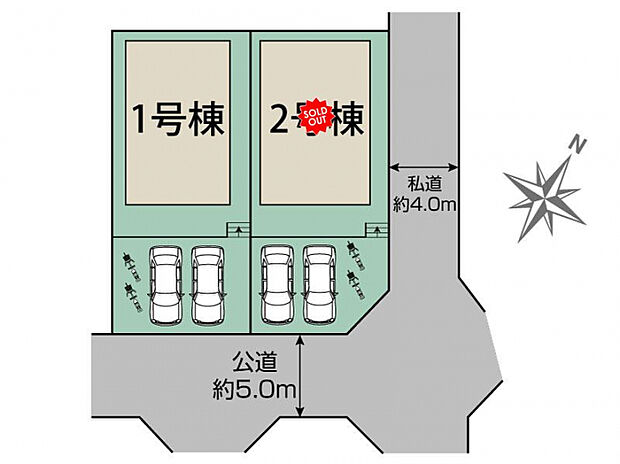 相模原市南区相模台6丁目2期2棟 区画図