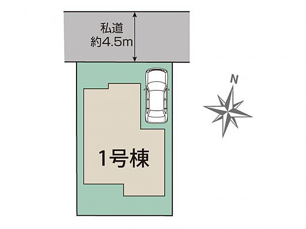 相模原市南区下溝1棟 区画図