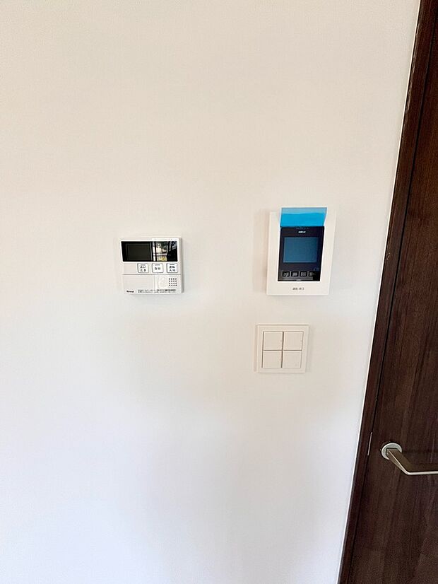 【インターホン】カラーモニター付き