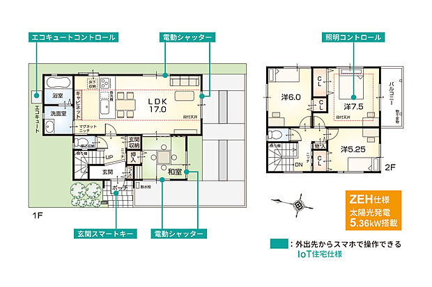 3号地モデルハウス【ZEH＆IoT住宅仕様付】ぜひお気軽にご見学下さい。