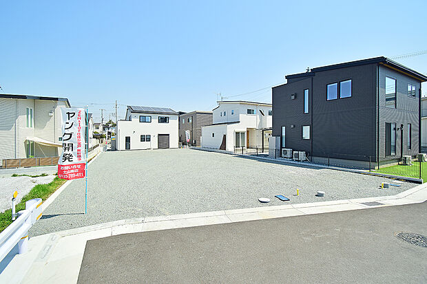 【【現地写真】】(モデルハウス建築前に撮影)