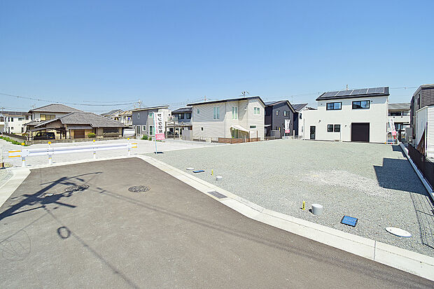 【【現地写真】】(モデルハウス建築前に撮影)
