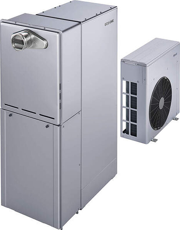 【エコワンX5】「電気」×「ガス」のいいとこどりで高効率なハイブリット給湯器。家計にも優しし省エネ性能にも優れた給湯器です。