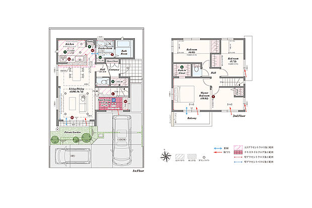 【3LDK(4LDK対応可※別途有償)】3LDK(4LDK対応可※別途有償)+ステアリビング+土間収納+パントリー+リネン庫+ウォークインクローゼット